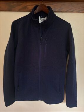 Marmot Dark Navy Full-Zip Fleece Jacket